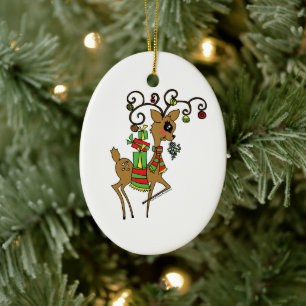 Dancer Ceramic Tree Decoration
