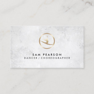 Dancer Choreographer Dancer Icon Business Card