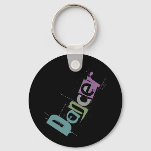 Dancer Dance Key Ring
