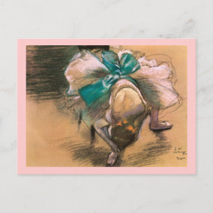 DANCER, EDGAR DEGAS POSTCARD