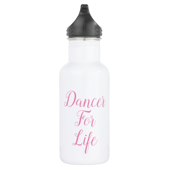 Dancer For Life Water Bottle | Recital Gift (Right)