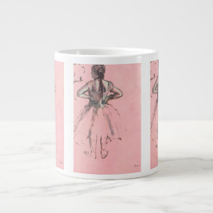 Dancer from Back, Hands on Hips by Edgar Degas Large Coffee Mug