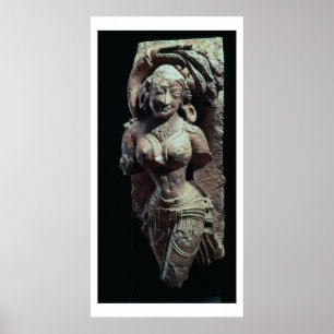 Dancer, from the Sun Temple of Kanara, Indian, 13t Poster