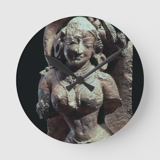 Dancer, from the Sun Temple of Kanara, Indian, 13t Round Clock (Front)
