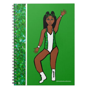 Dancer  Green Spark Notebook 