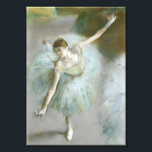 Dancer in Green Degas, Art  Photo Print<br><div class="desc">"Dancer in Green" (French "Danseuse en vert") is an oil painting by the French impressionist painter Edgar Degas . Created around 1880, this work depicts a young ballet dancer dressed in a green ballet costume.The picture shows a young ballet dancer standing or dancing. The dancer is shown in her professional...</div>