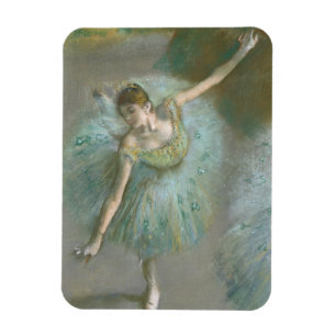 Dancer in Green Edgar Degas Magnet
