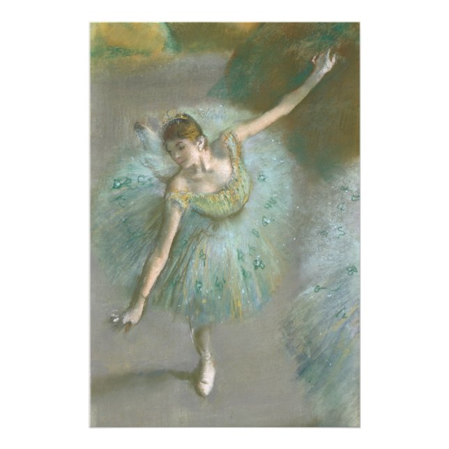 Dancer in Green Edgar Degas Photo Print (Front)