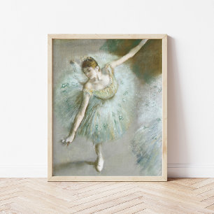 Dancer in Green   Edgar Degas Poster