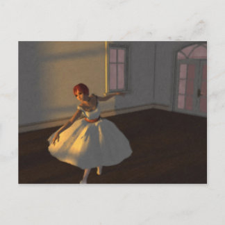 Dancer in the Great Room Postcard