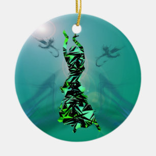 Dancer *Jinx* Ceramic Tree Decoration