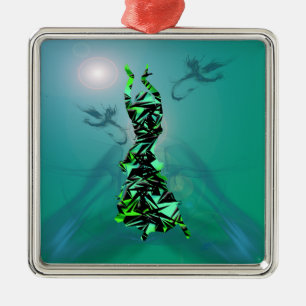 Dancer *Jinx* Metal Ornament