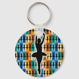Dancer Key Ring
