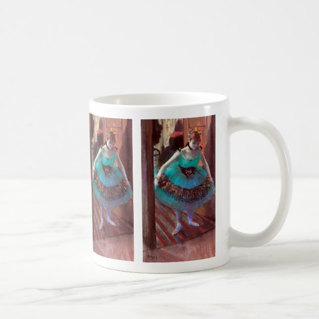 Dancer Leaving Her Dressing Room by Degas Coffee Mug (Right)