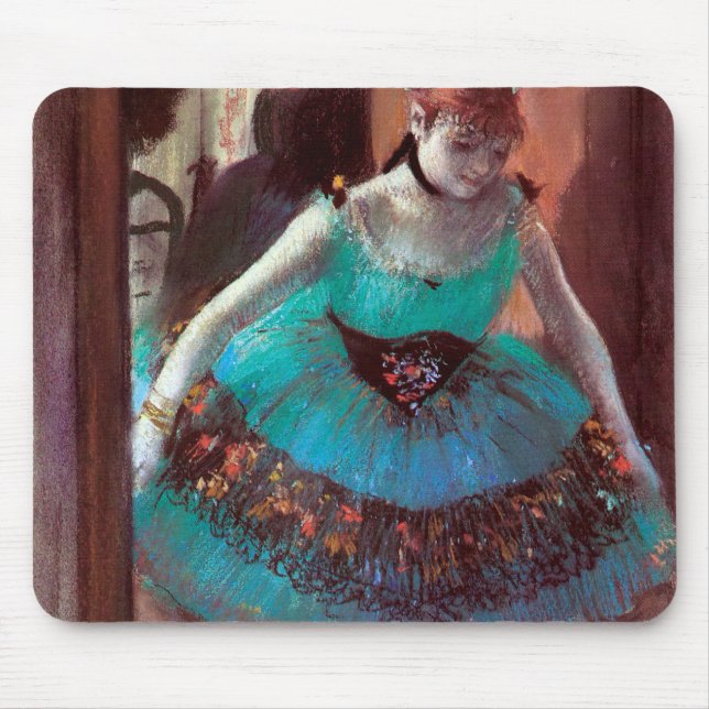 Dancer Leaving Her Dressing Room by Degas Mouse Pad (Front)