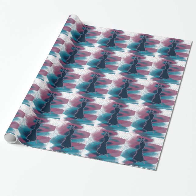 Dancer *Mako* Wrapping Paper (Unrolled)