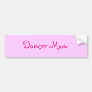 Dancer Mum Bumper Sticker