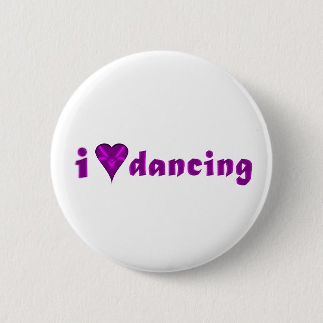 Dancer *Onca* 6 Cm Round Badge (Front)