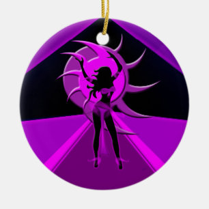 Dancer *Onca* Ceramic Tree Decoration