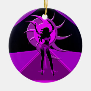 Dancer *Onca* Ceramic Tree Decoration
