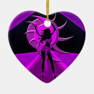 Dancer *Onca* Ceramic Tree Decoration