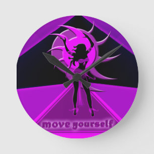 Dancer *Onca* Round Clock