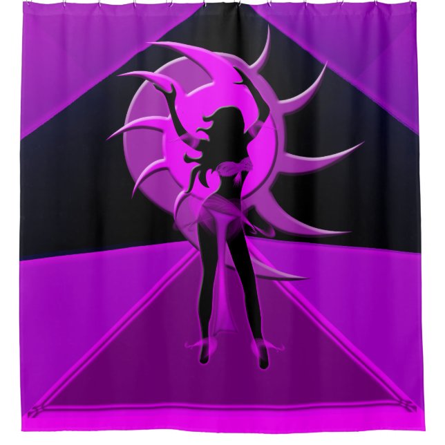 Dancer *Onca* Shower Curtain (Front)