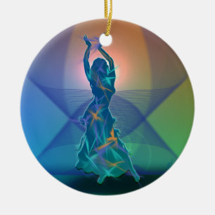 Dancer *Pheja* Ceramic Ornament