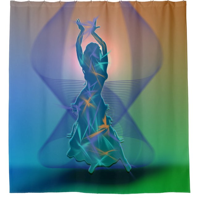 Dancer *Pheja* Shower Curtain (Front)