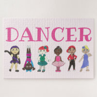 DANCER Pink Ballet Ballerina Tap Dance Teacher