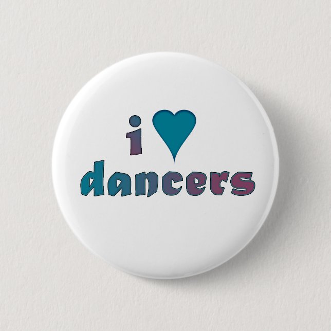 Dancer *Porcha* 6 Cm Round Badge (Front)