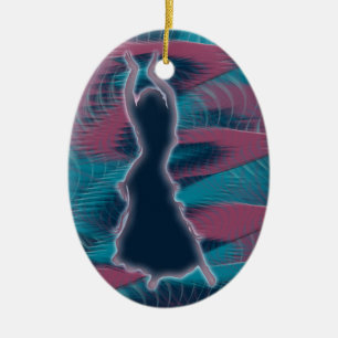 Dancer *Porcha* Ceramic Tree Decoration