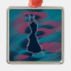 Dancer *Porcha* Metal Ornament
