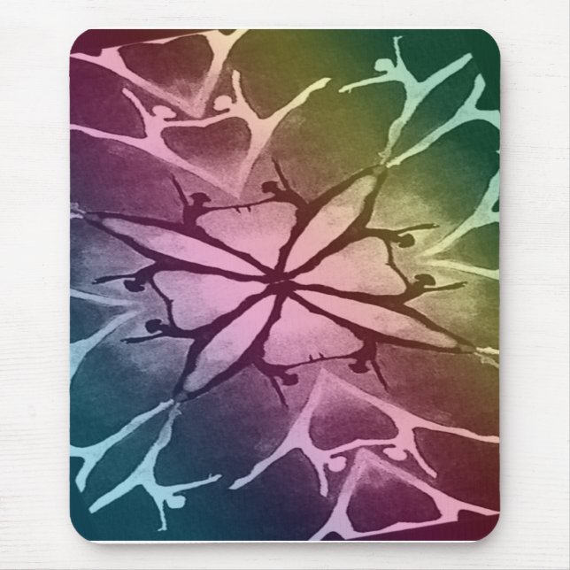 Dancer (Rainbow - Twist) Mouse Pad (Front)