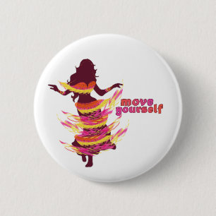 Dancer *Rayjii* 6 Cm Round Badge