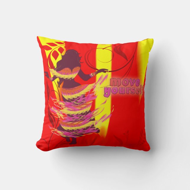 Dancer *Rayjii* Cushion (Front)