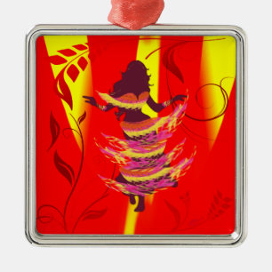 Dancer *Rayjii* Metal Ornament