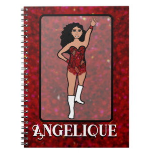 Dancer Red Fringe Notebook #2