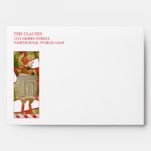 DANCER REINDEER A7 Envelopes (5x7 Cards)