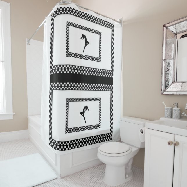 Dancer Shower Curtain (In Situ)
