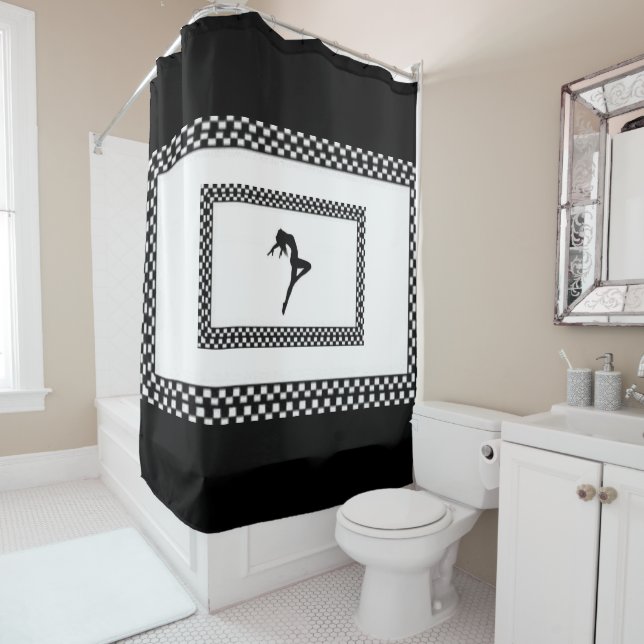Dancer Shower Curtain (In Situ)