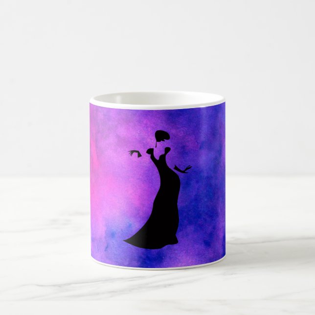 Dancer Silhouette Coffee Mug (Center)