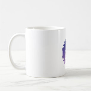 Dancer Silhouette Gradient Medallion Mug