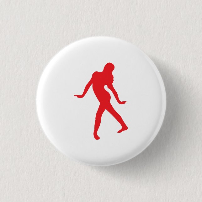Dancer Silhouette Patches & Buttons (Front)
