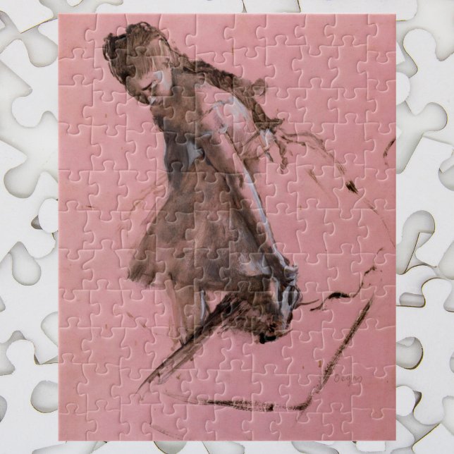 Dancer Slipping on Her Shoe by Edgar Degas Jigsaw Puzzle (Creator Uploaded)