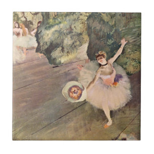 Dancer / Star of the Ballet - Degas Painting Ceramic Tile