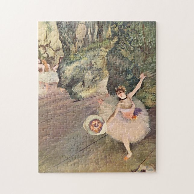Dancer / Star of the Ballet - Degas Painting Jigsaw Puzzle (Vertical)