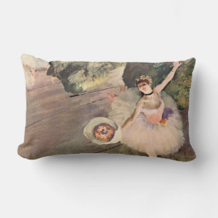 Dancer / Star of the Ballet - Degas Painting Lumbar Cushion