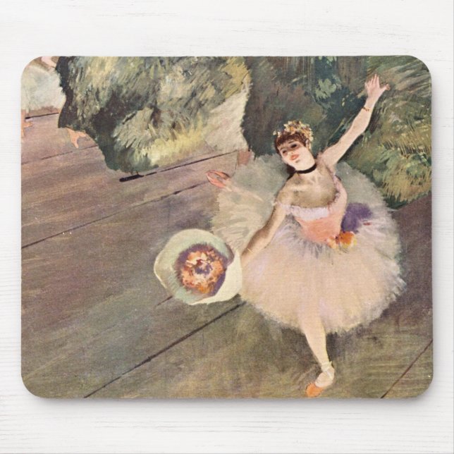Dancer / Star of the Ballet - Degas Painting Mouse Pad (Front)