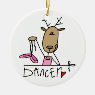 Dancer the Reindeer Christmas Keepsake Ornament